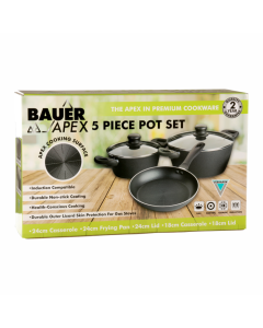 Bauer Apex 5pc Pot set
