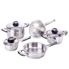 Bastille 8 Piece Set | Stainless Steel Pot Set