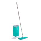 Floorwiz Dual Clean Combo | Microfibre Mop with Wash & Dry Bucket