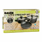 Bauer Apex 5pc Pot set