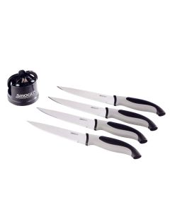 Shogun Knife & Sharpening Set | Kitchen Knives with Knife Sharpener