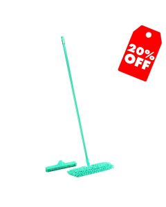DEMO | Floorwiz 4-in-1 Combo Pack | Microfibre Mop & Rubber Broom Set