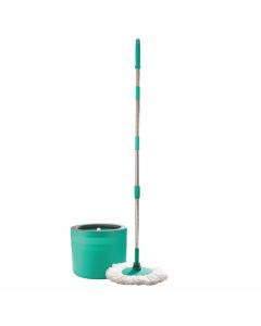 Floorwiz Spintech Pro | Microfibre Mop with Wash & Dry Bucket