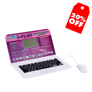 I-play Multilingual Laptop Pink Demo