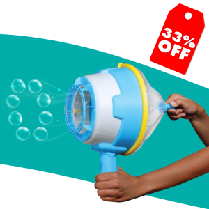 i-Play Vortex Bubble Blaster | Bubble Shooting Toy