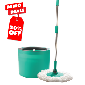 DEMO | Floorwiz Spintech Pro | Microfibre Mop with Wash & Dry Bucket