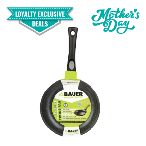 Bauer Marble Classic 24cm Fry Pan | Non-Stick Die-Cast Frying Pan