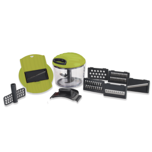 Twista 8-in-1 Chopper |  Manual Food Chopper with Mandolin